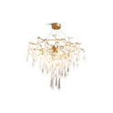 Annata Ice Strip Crystal Chandelier